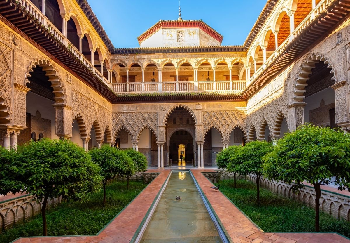 Arabic architecture in Seville, Spain