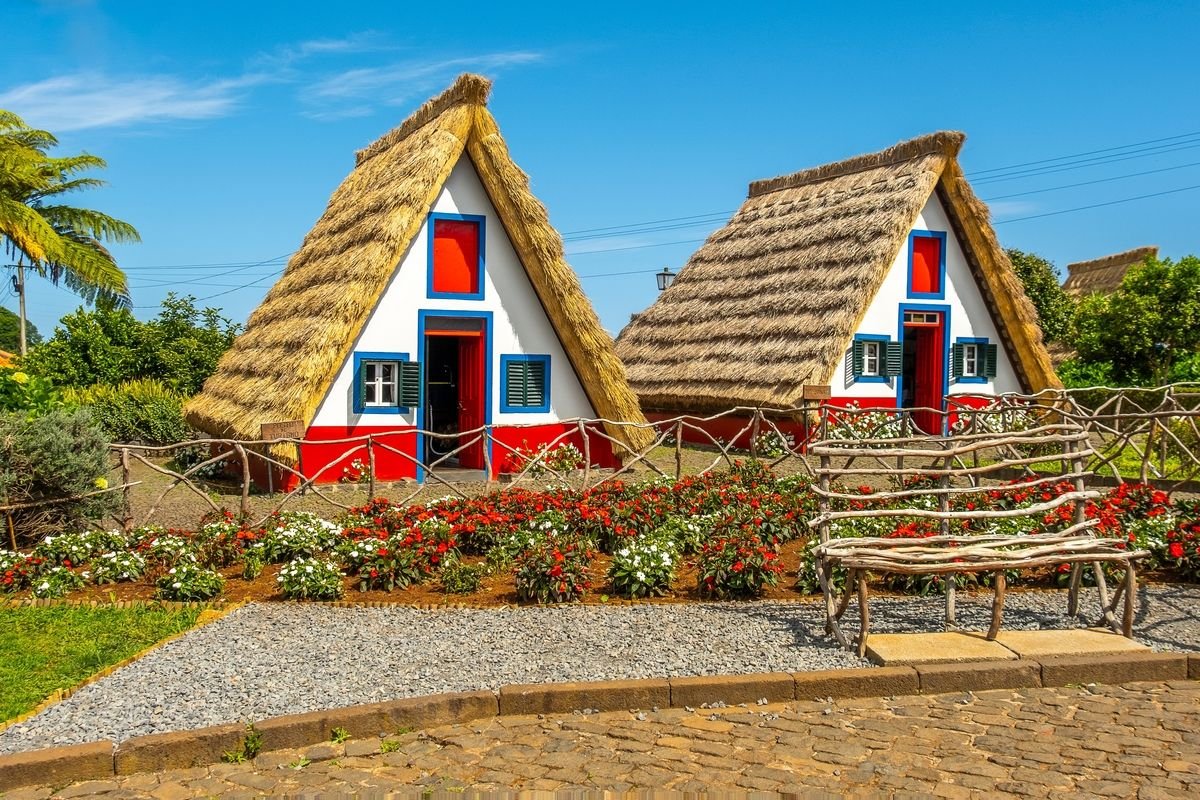 Tradycyjny dom na wyspie Santana, Madera