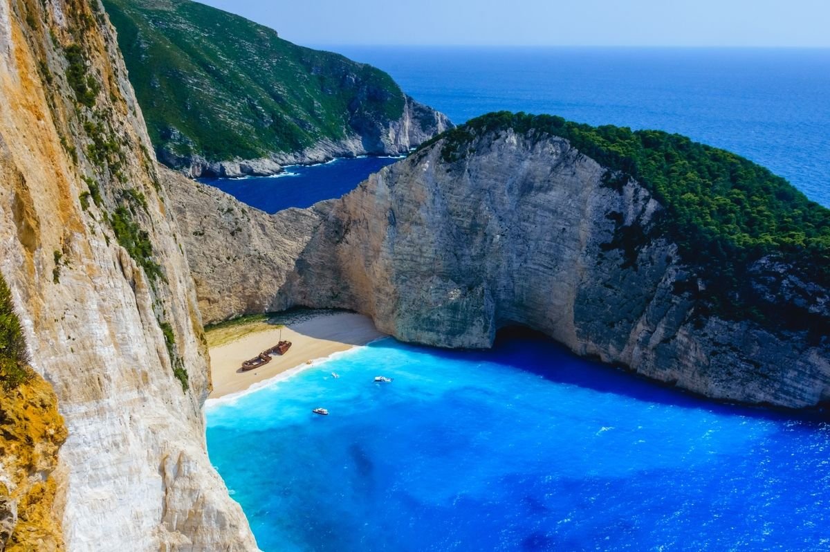 Zatoka Wraku, Zakynthos, Grecja