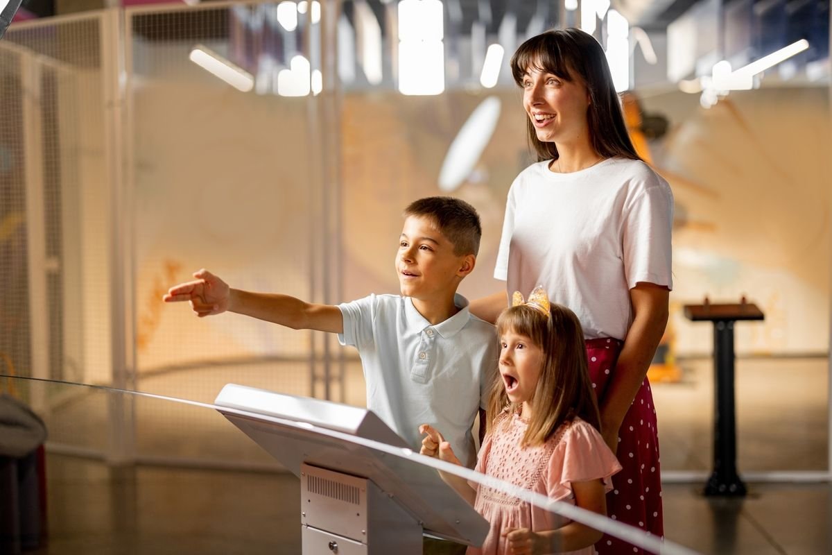 A family trip to the museum