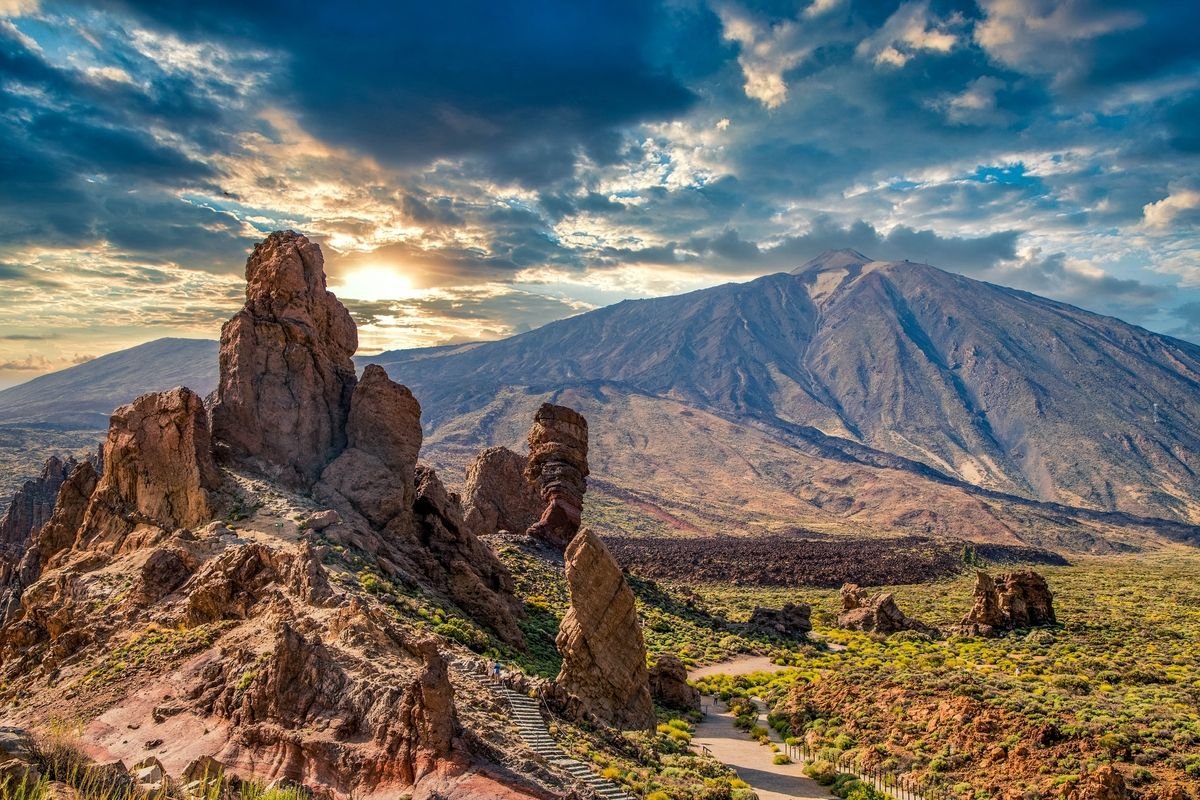 Formacje skalne w okolicy wulkanu Teide