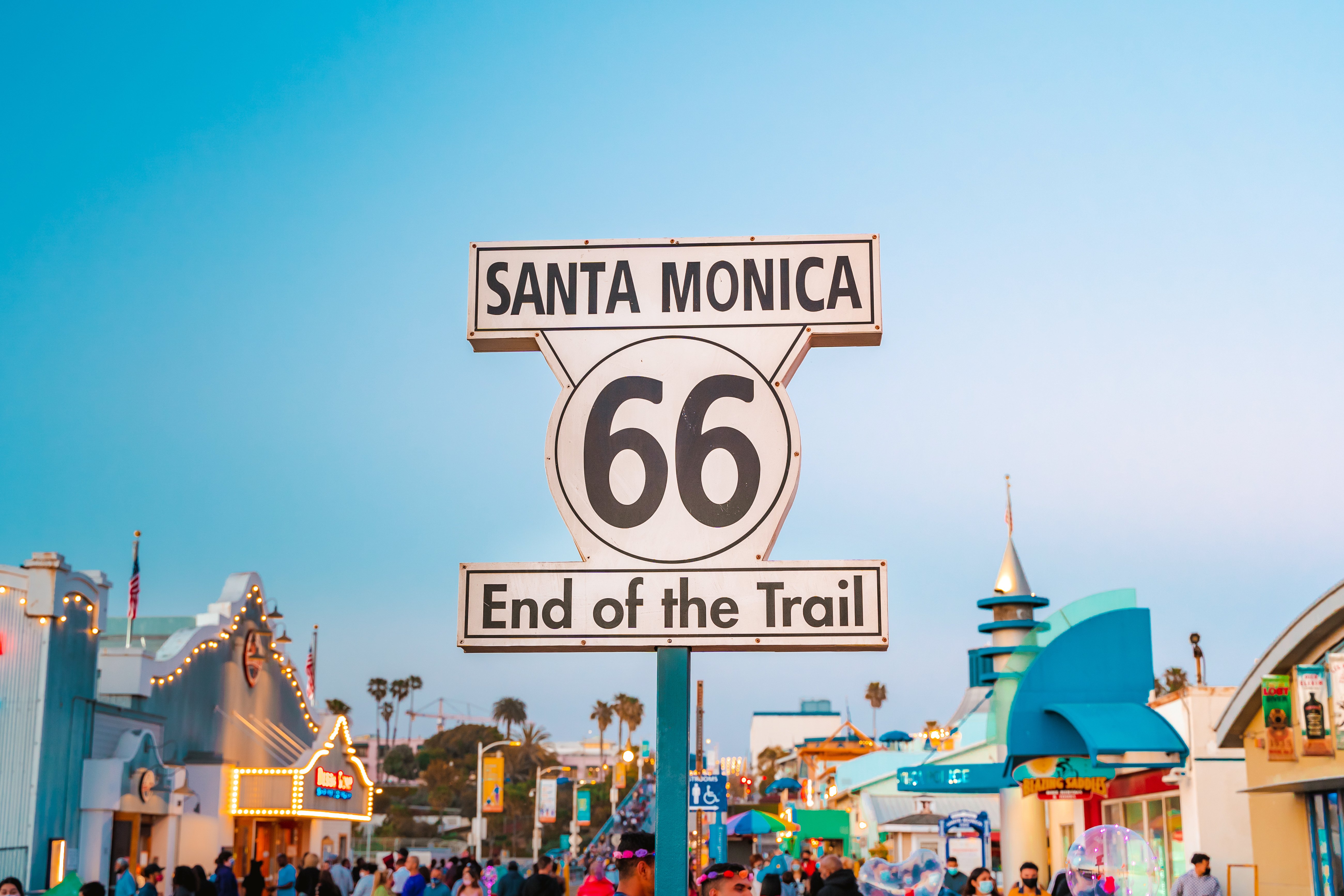 Santa Monica Route 66 – End of the Trail