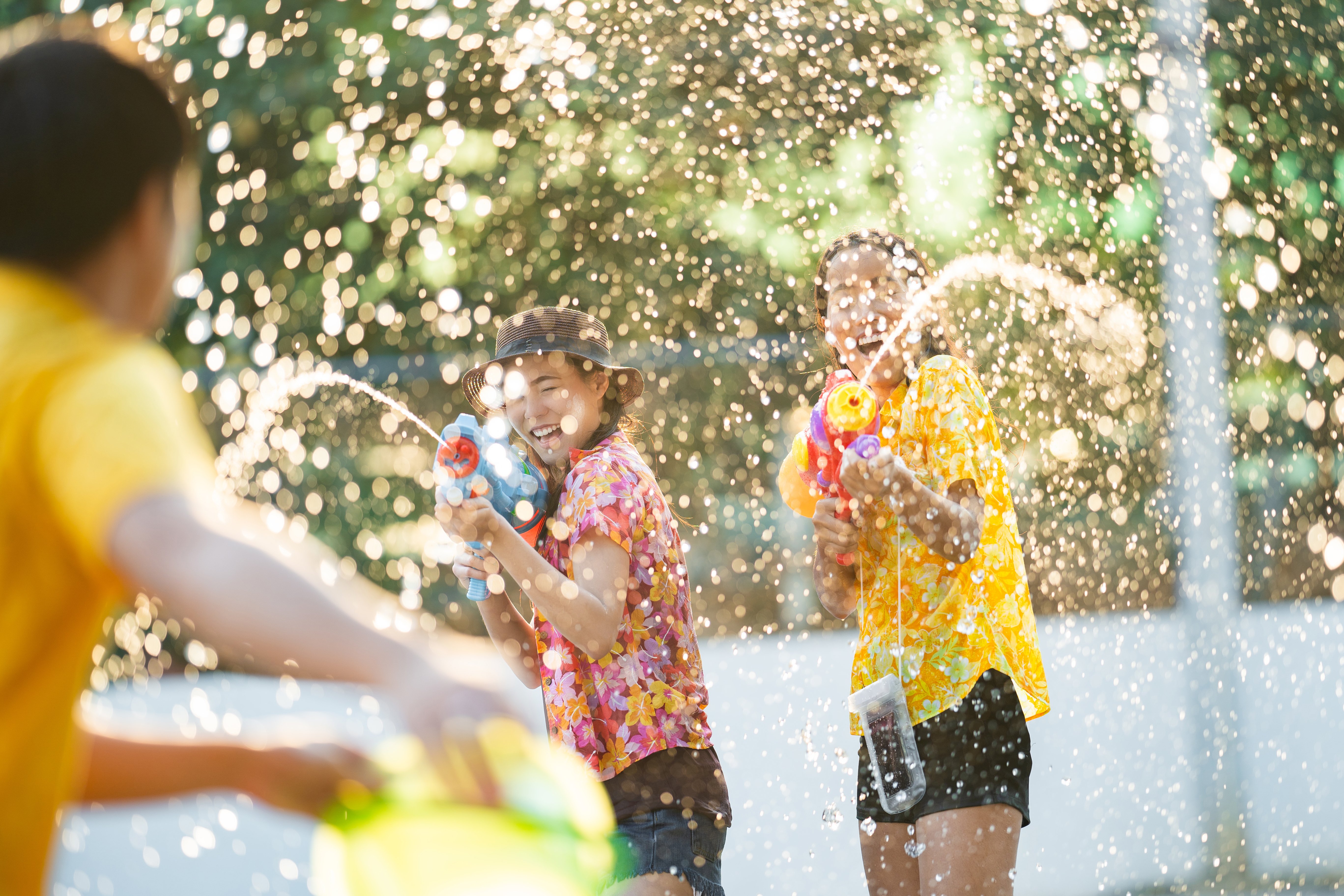 Songkran Tajlandia śmigus dyngus