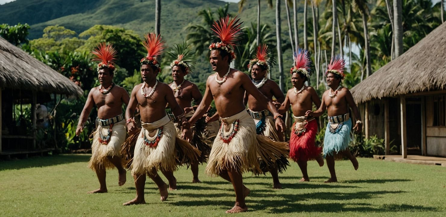 Tradycyjny taniec meke