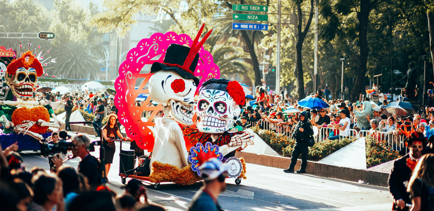 Parada na Święto Zmarłych w Meksyku