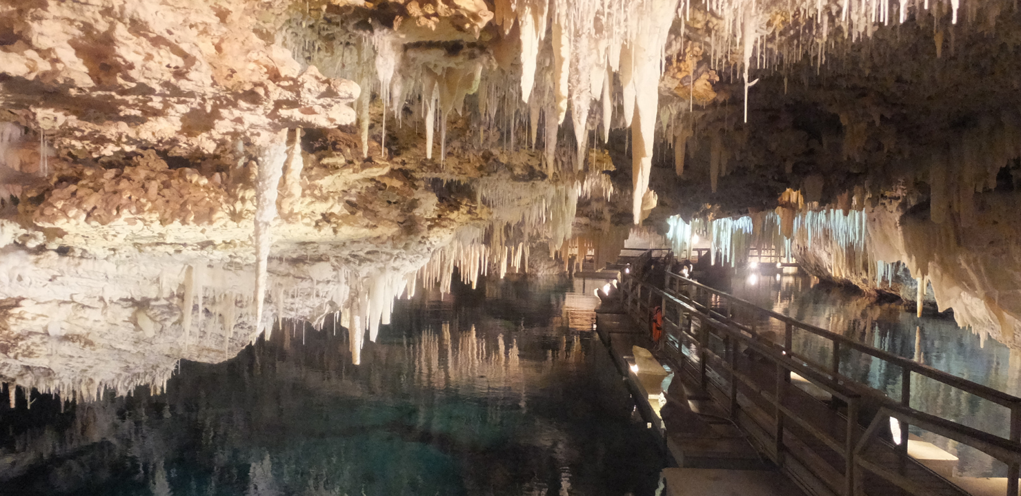 Kryształowe Jaskinie na Bermudach